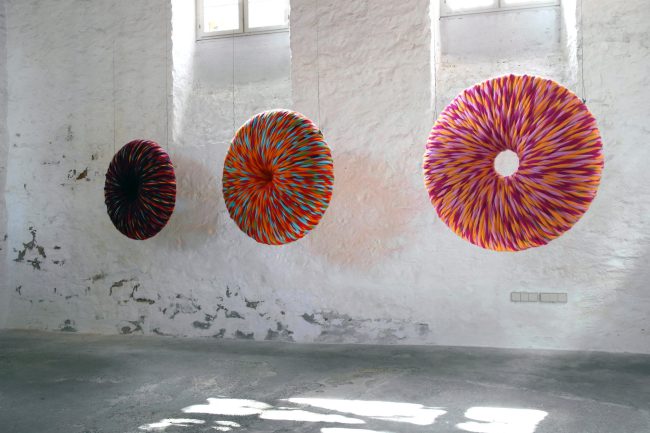 Ausstellungsansicht "Interstellar", 2017 im Kunstverein Bahlingen