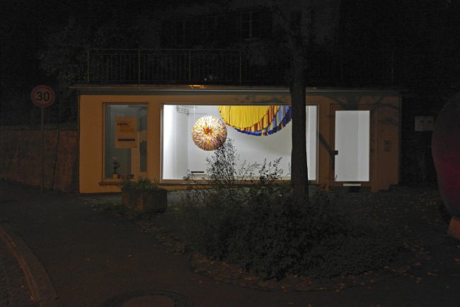 Ausstellungsansicht "Sections of a Circle", 2022 im Projektraum Edith